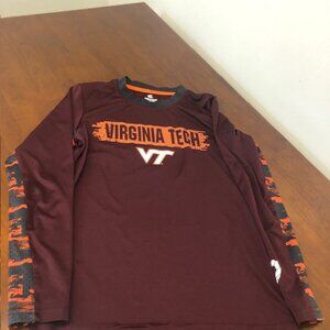 Virginia Tech Kids Unisex Long Sleeve Shirt Size Youth (12/14) Pre-Owned